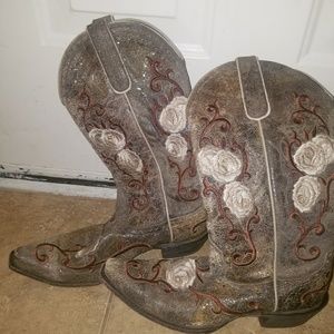 Ariat Western BOOTS Womens Corazon Shattered Marbl